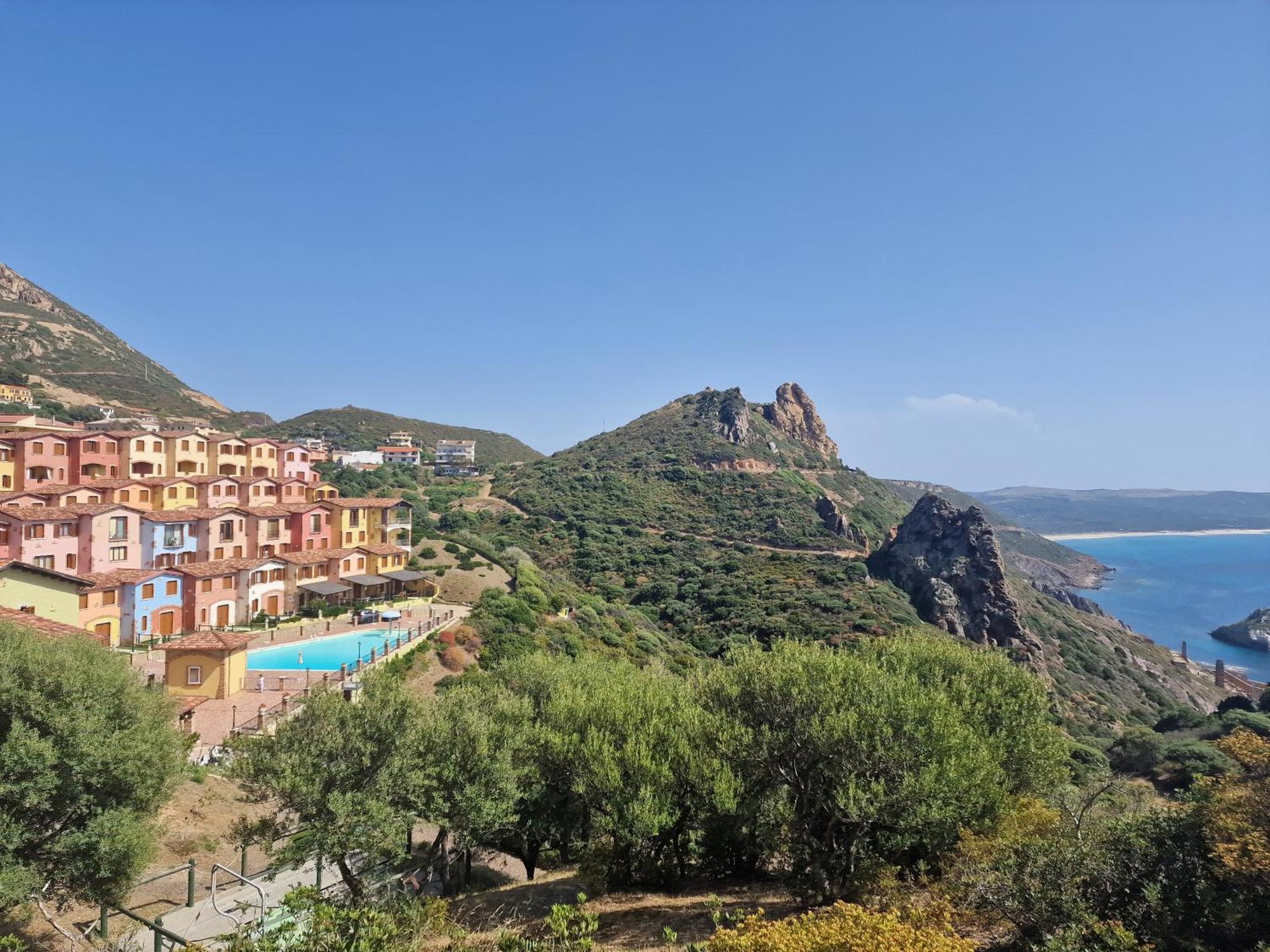 La Perla E Le Conchiglie Tanca Piras Vista Mare Villa Nebida Exterior foto
